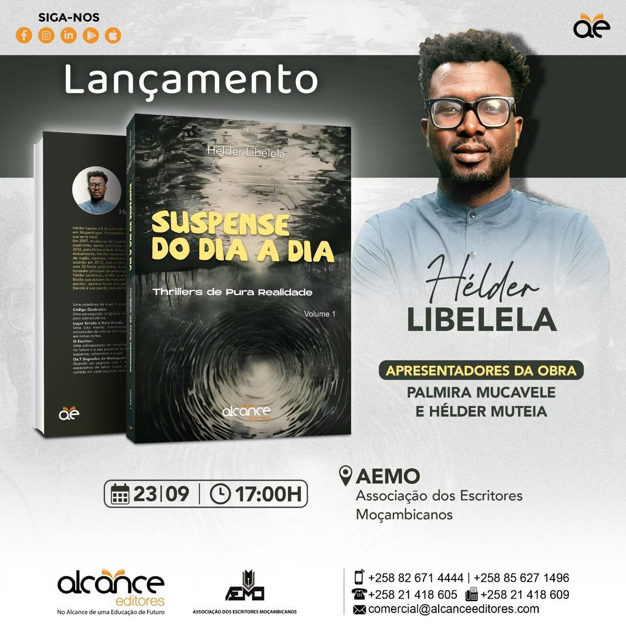LANCAMENTO DE LIVRO