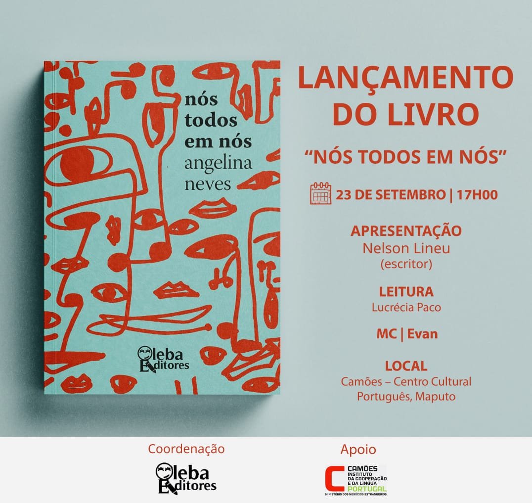Lançamento  de livro nós todos em nós 